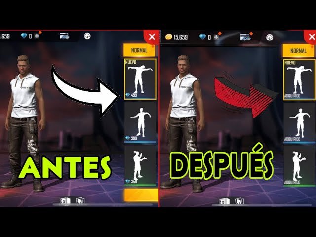 TENER TODOS LOS EMOTES GR4TUITAMENTE EN FREE FIRE 2024